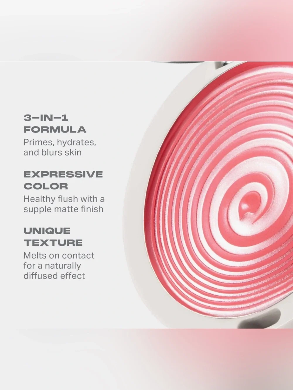 Morphe Huephoric Rush 3-in-1 Silk Blush -Hypnotized/Rose Mauve